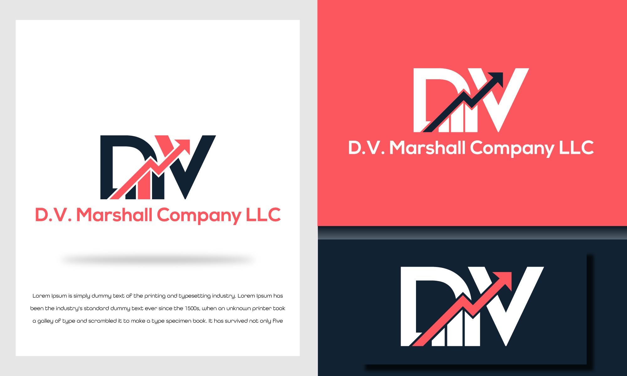 Diseño de Logo por Rupok MT para D.V. Marshall Company LLC | Diseño #33508464