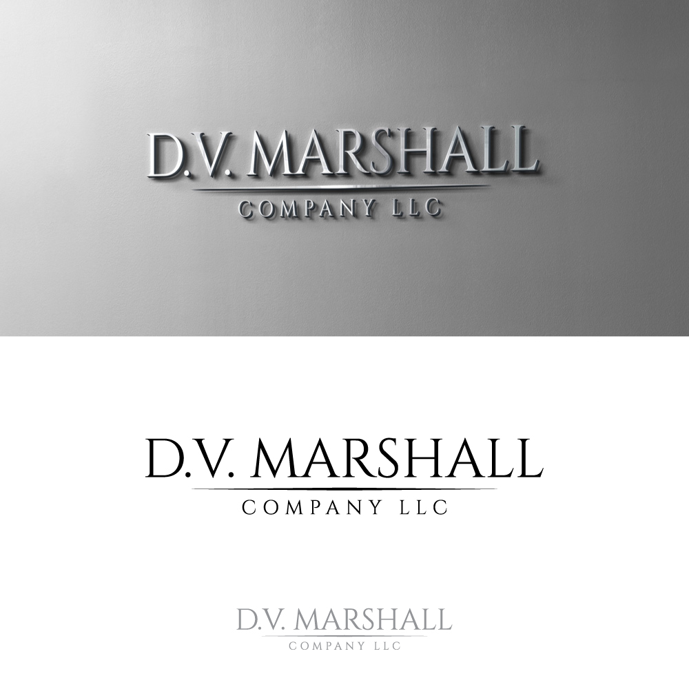 Diseño de Logo por Znuj Esilas para D.V. Marshall Company LLC | Diseño #33506620