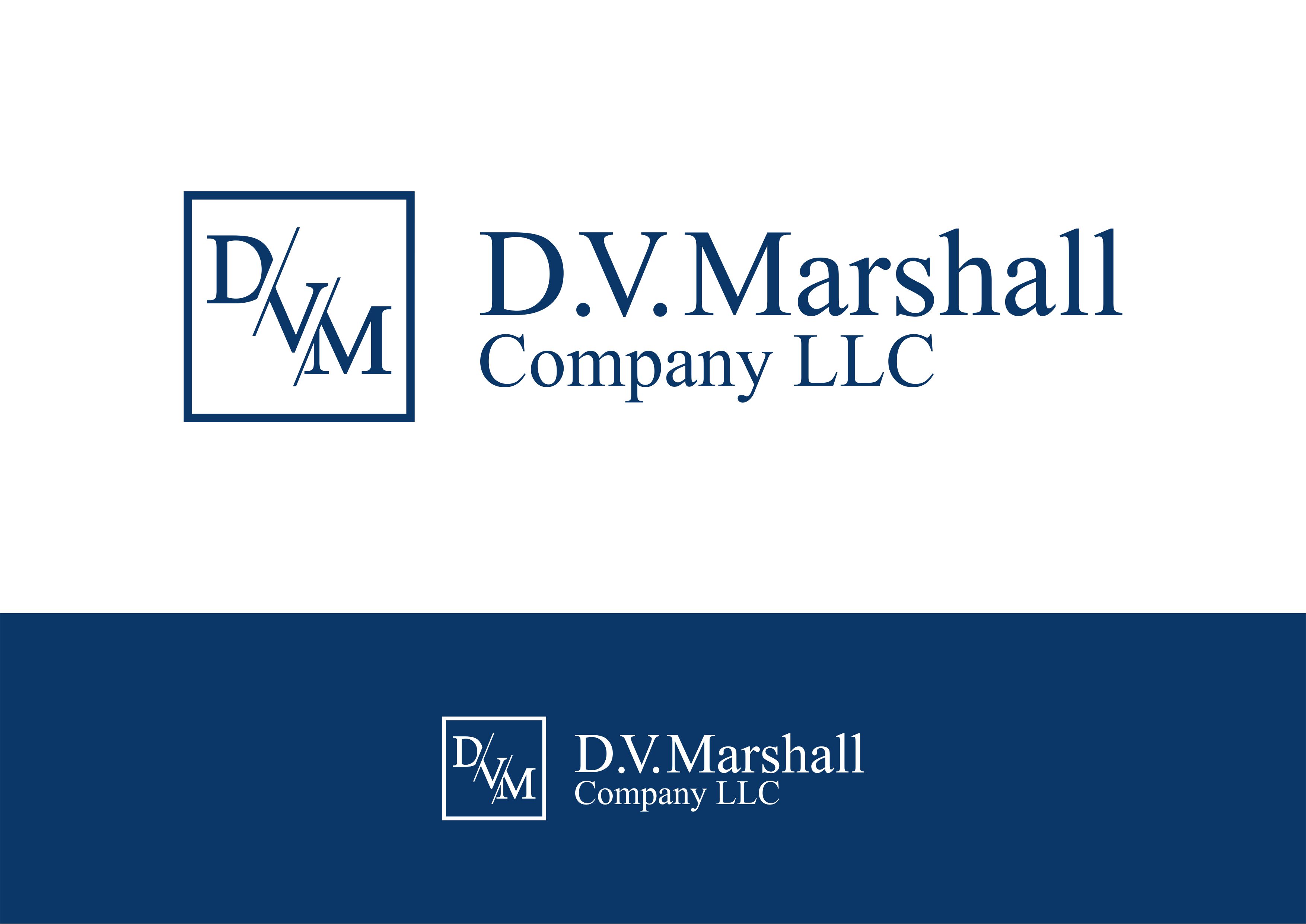 Diseño de Logo por ammar_ed para D.V. Marshall Company LLC | Diseño #33505576