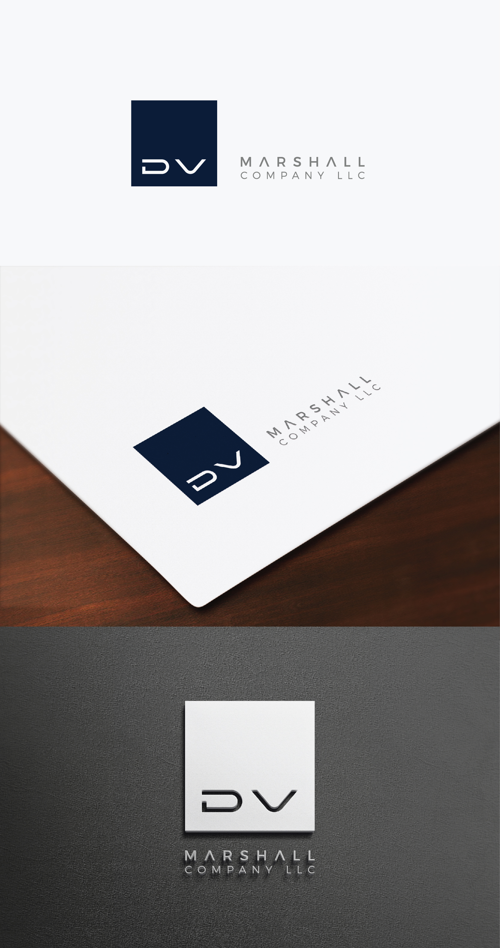 Logo Design by IMilenovic for D.V. Marshall Company LLC | Design #33509182
