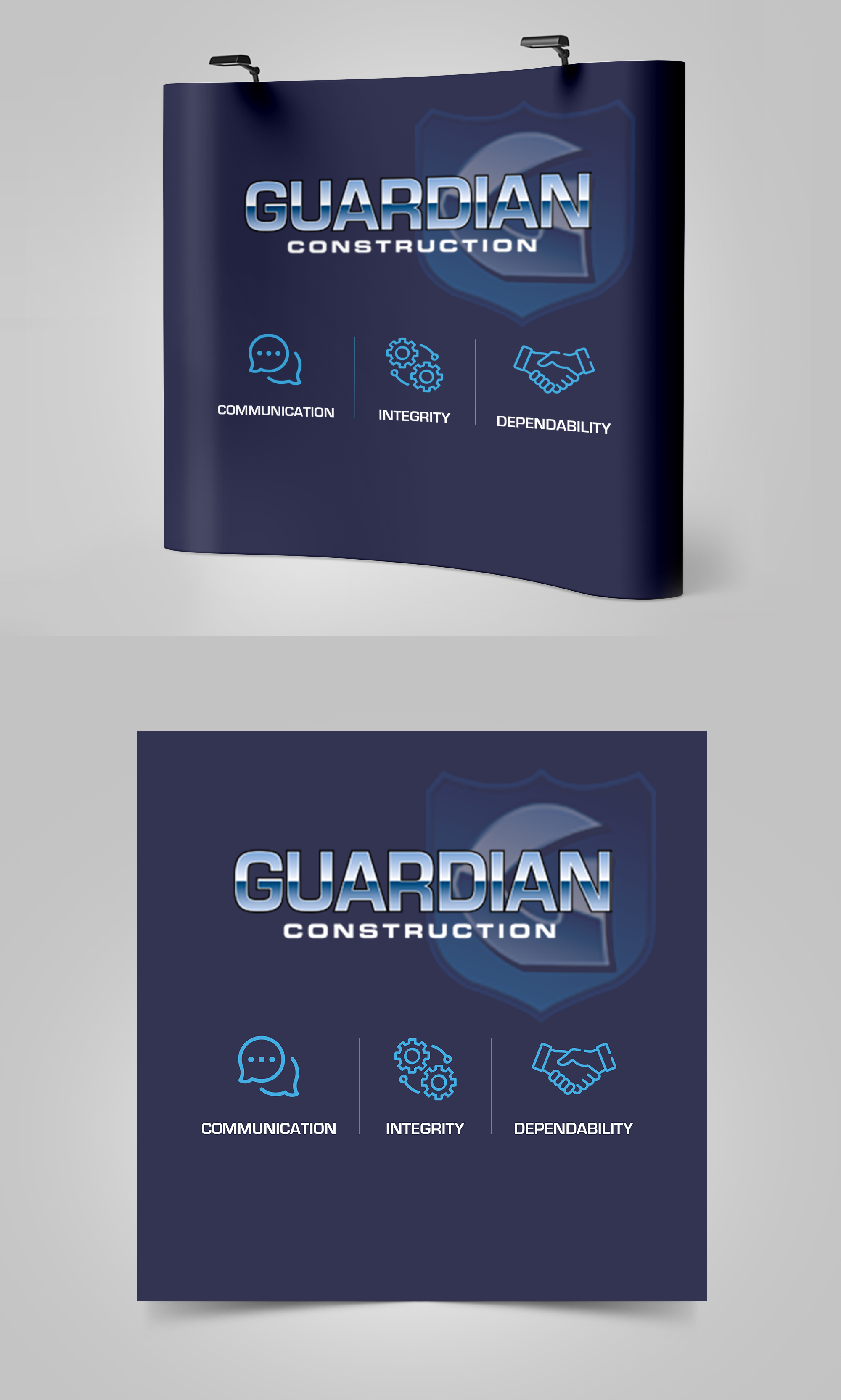 Trade Show Booth Design by Sam.Art for GUARDIAN CONSTRUCTION   | Design #33513380