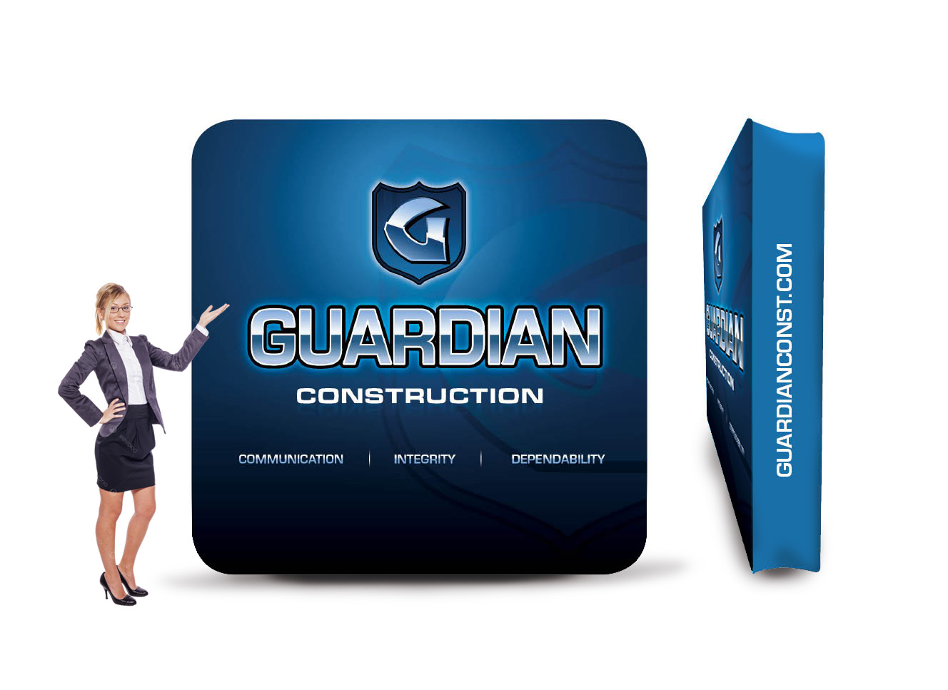 Messestand-Design von rkailas für GUARDIAN CONSTRUCTION   | Design #33510125
