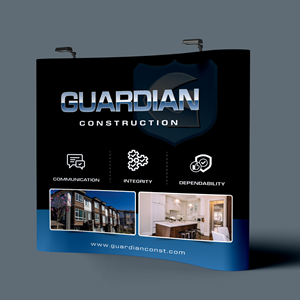 Trade Show Booth Design by Dzhafir for GUARDIAN CONSTRUCTION   | Design: #33511623