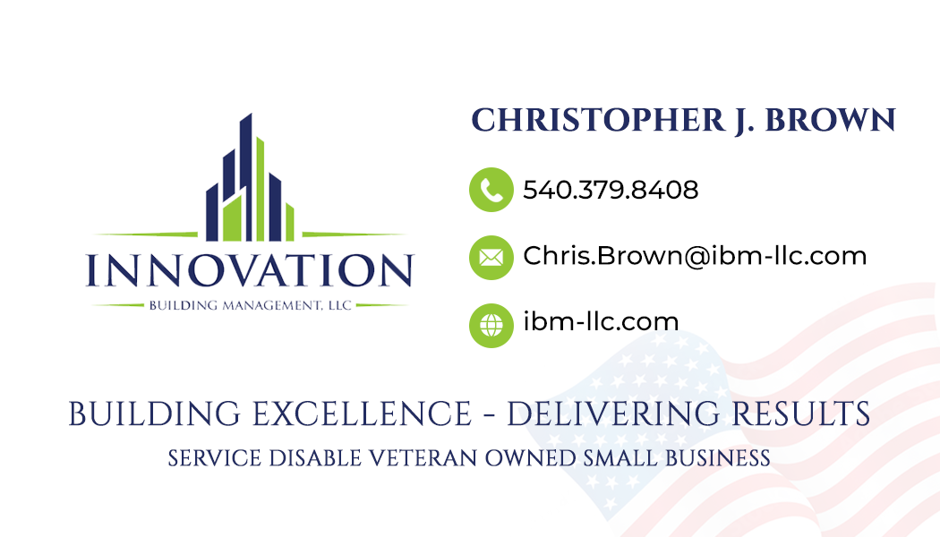 Business Card Design by Blue Sparrow for Innovation Building Management LLC | Design #33621600