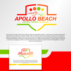 Logo Design by diego costa for Apollo Beach Racquet & Fitness Club | Design: #33519201