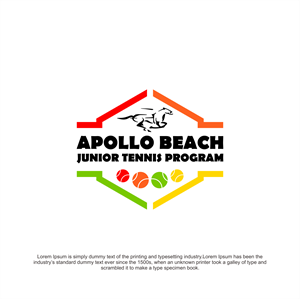 Logo Design by Apache Kretek for Apollo Beach Racquet & Fitness Club | Design: #33545935