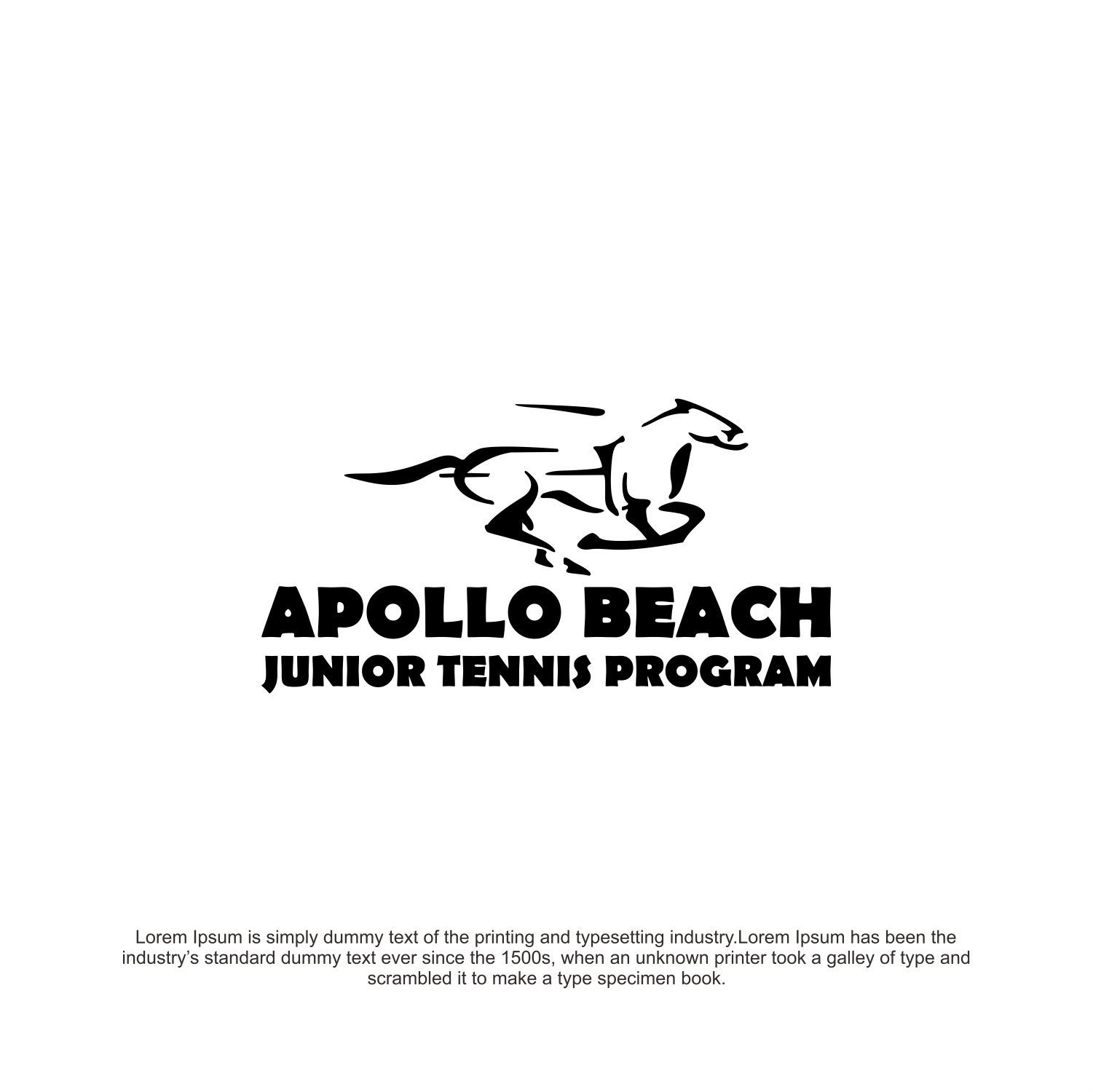 Logo Design by Apache Kretek for Apollo Beach Racquet & Fitness Club | Design #33545936
