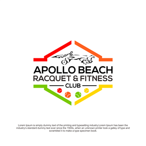 Logo Design by Apache Kretek for Apollo Beach Racquet & Fitness Club | Design: #33581615