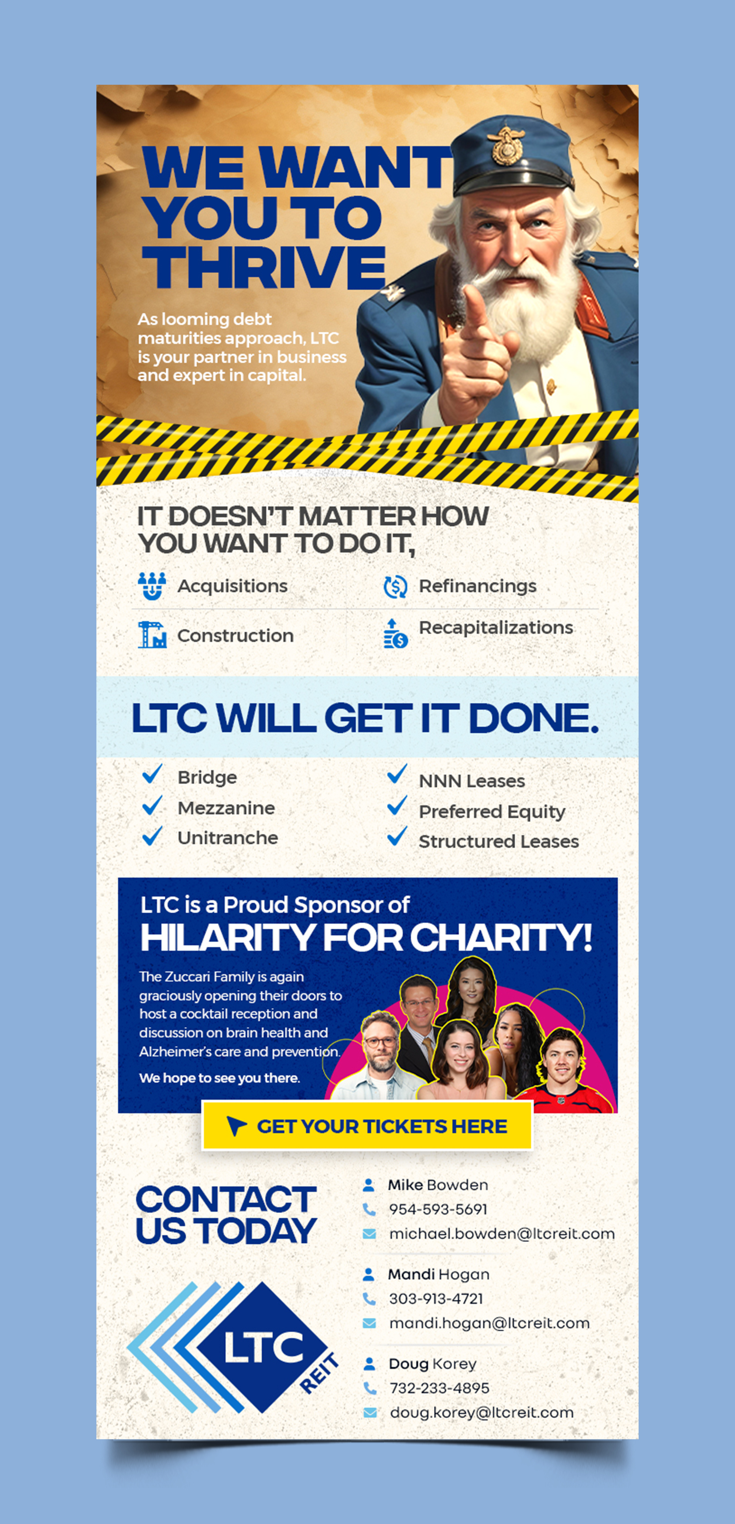 Graphic Design by Graphic Guy for LTC Properties | Design #33519865
