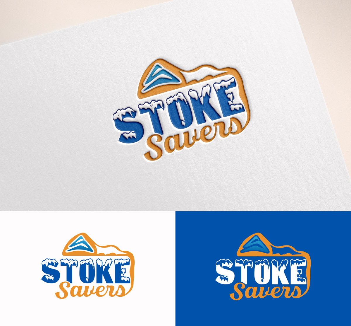 Logo Design by M Art & Design for Snowlutions  | Design #33538256