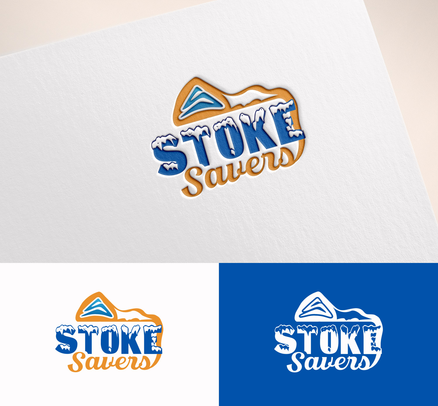 Logo Design by M Art & Design for Snowlutions  | Design #33538293