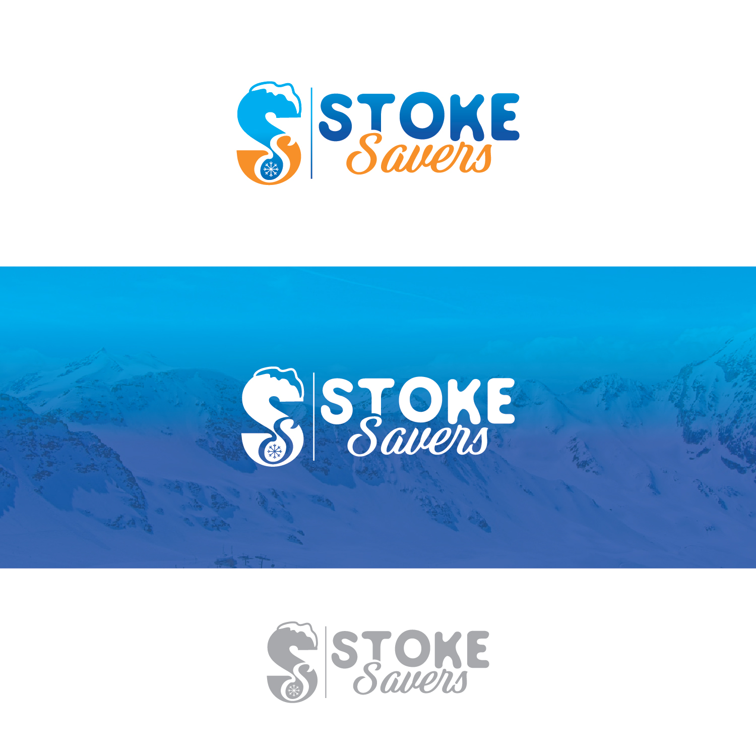 Logo Design by Maxo-Biz for Snowlutions  | Design #33517833