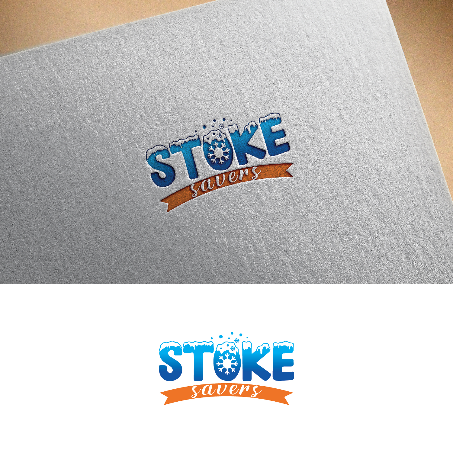 Logo Design by Maxo-Biz for Snowlutions  | Design #33525237