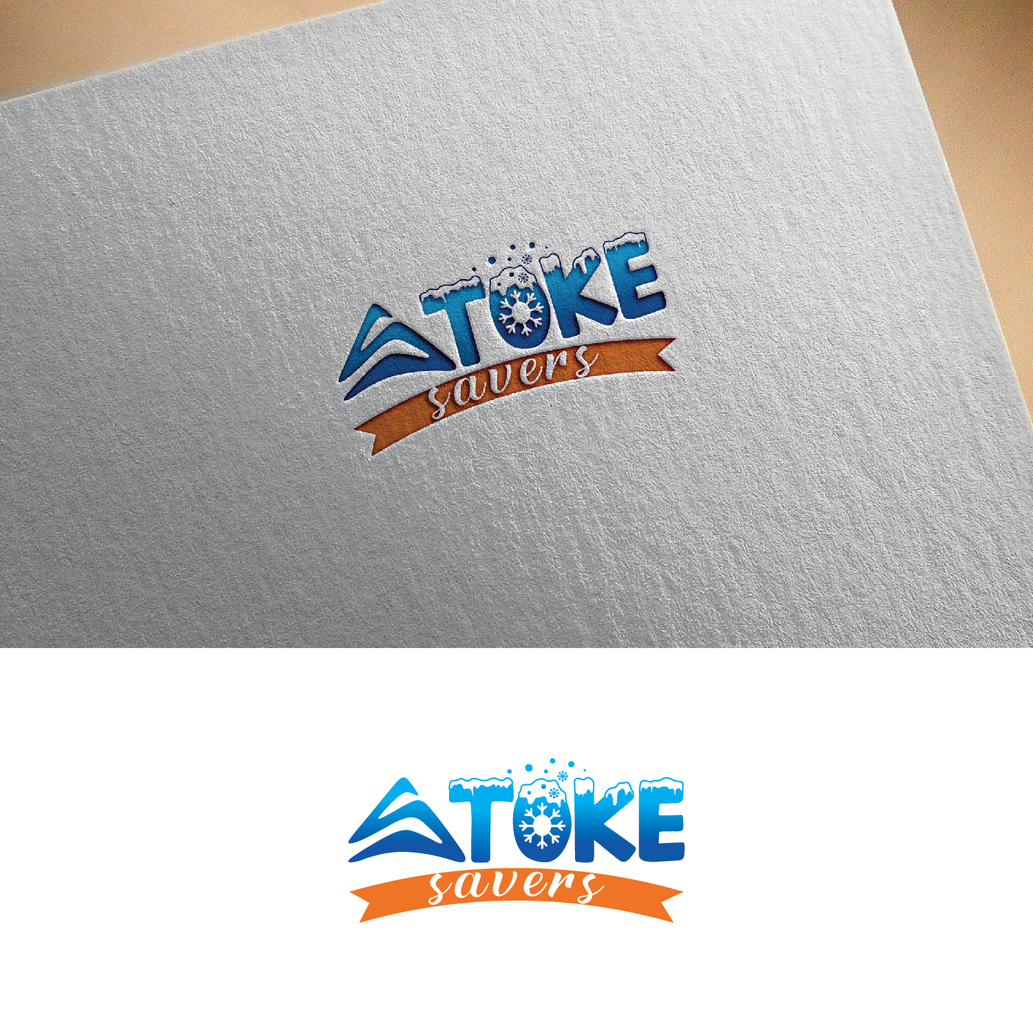 Logo Design by Maxo-Biz for Snowlutions  | Design #33555854