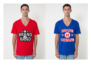 T-shirt Design by Janar for Brand Ur Band LLC | Design: #3108426