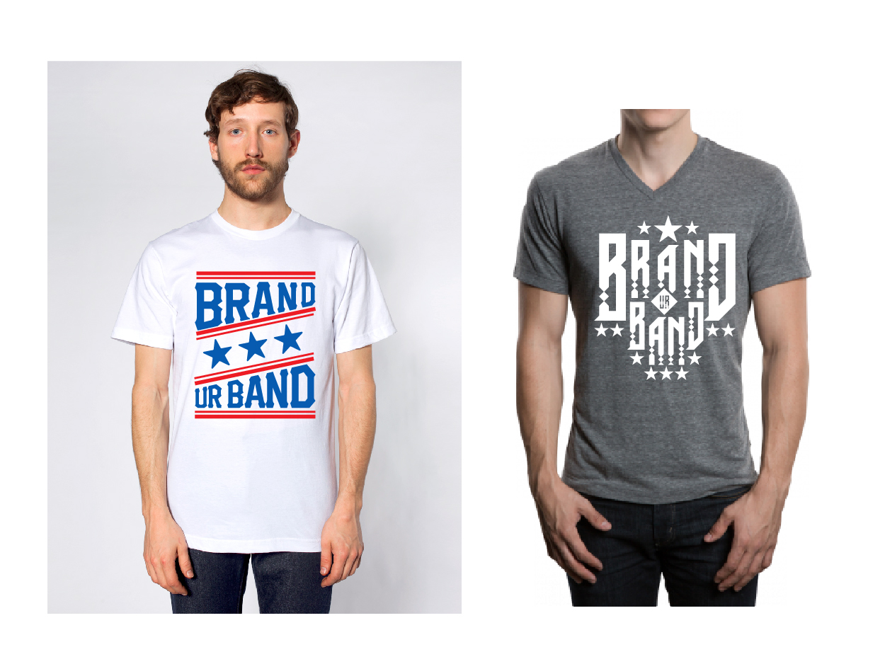 Design de T-shirt par Janar pour Brand Ur Band LLC | Design #3153433