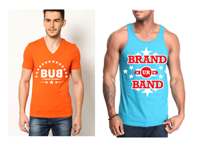 T-shirt Design by Janar for Brand Ur Band LLC | Design: #3217271