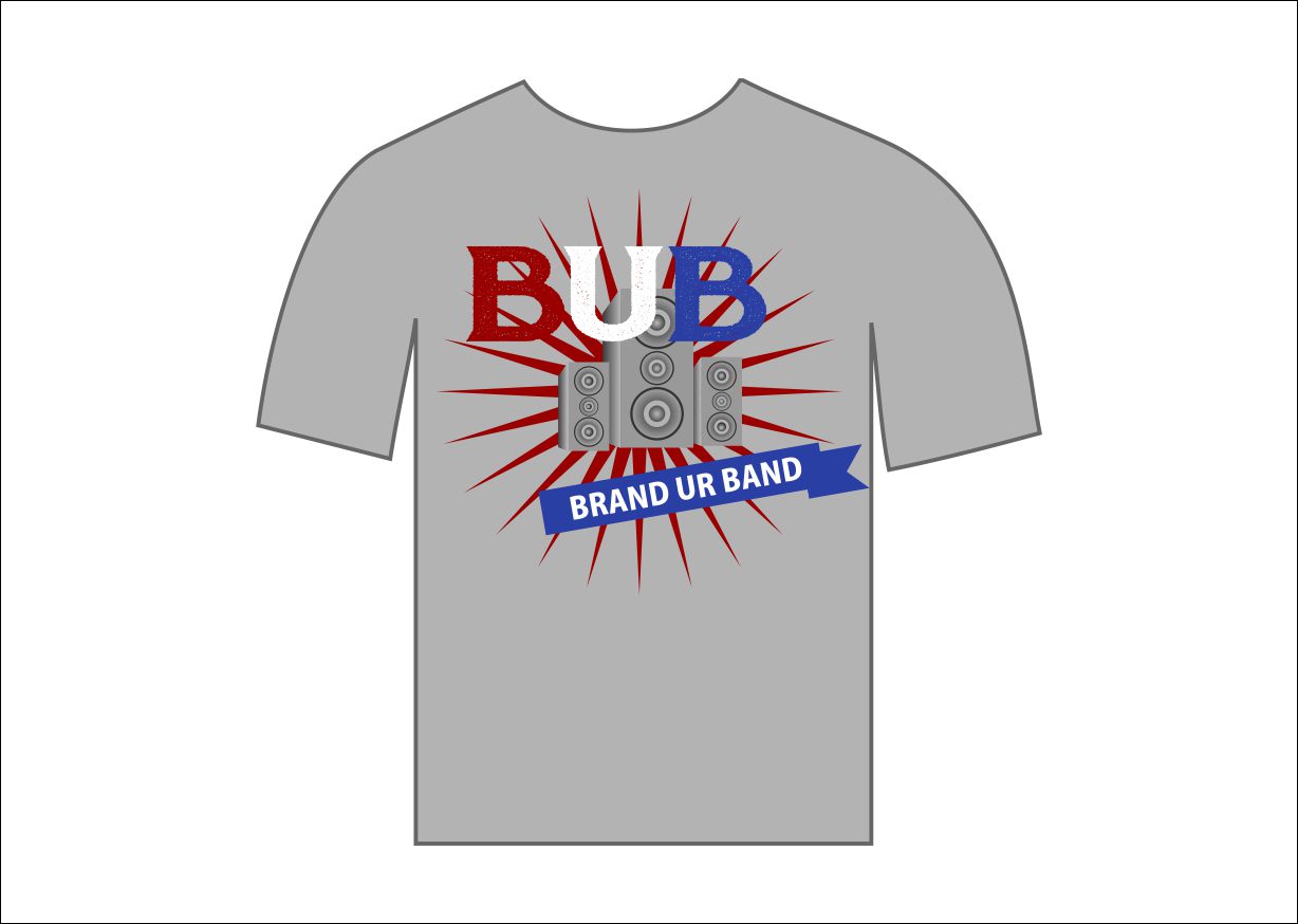 T-shirt Design by garuda vision for Brand Ur Band LLC | Design #3125743