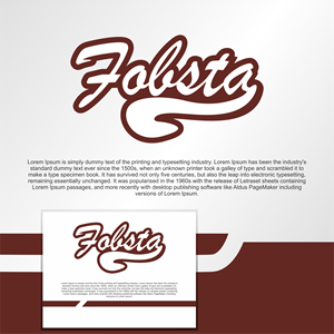 Diseño de Logo por diego costa para Fobsta | Diseño: #33518890