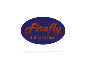 Logo Design by Cliping_path for Firefly Electric and Solar | Design: #33538842