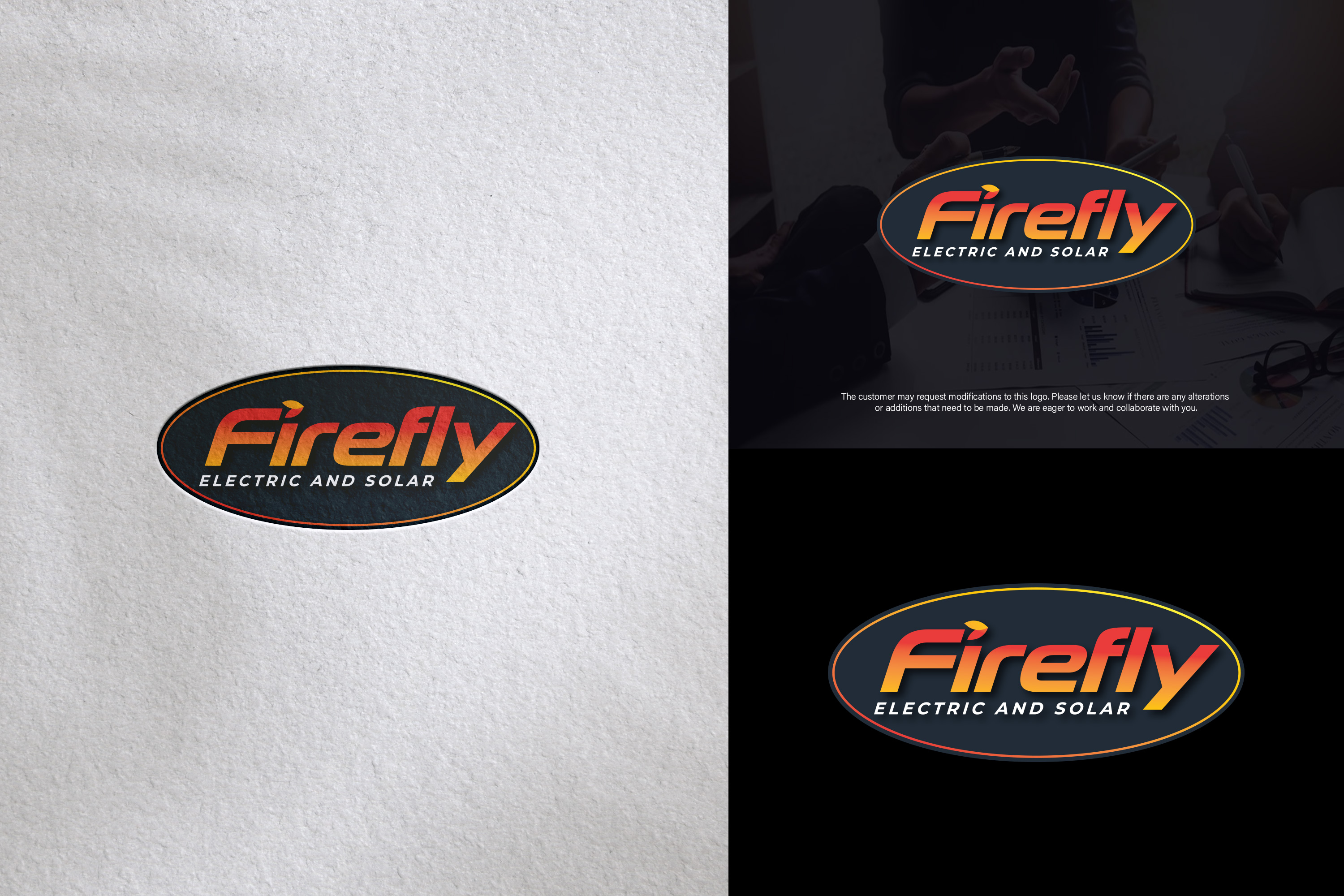 Logo Design by Senpachie for Firefly Electric and Solar | Design #33527349