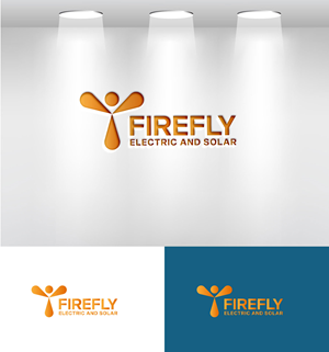 Logo Design by Mi Design1 for Firefly Electric and Solar | Design: #33529698