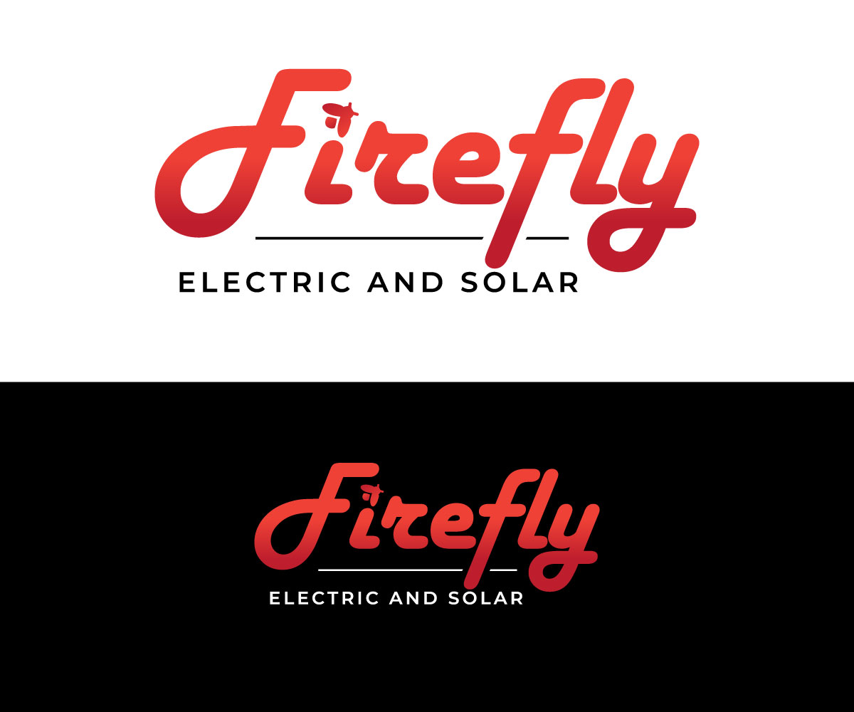 Logo Design by Kavth for Firefly Electric and Solar | Design #33569257