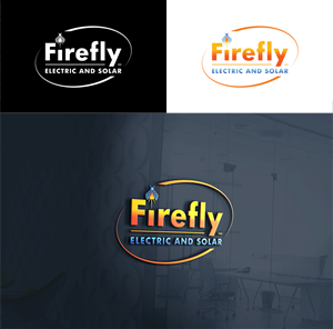 Logo Design by RA-bica for Firefly Electric and Solar | Design: #33542005