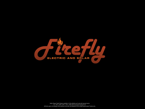 Logo Design by skart for Firefly Electric and Solar | Design: #33523965