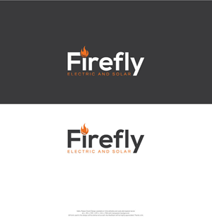 Logo Design by skart for Firefly Electric and Solar | Design: #33527110