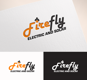 Logo Design by M Art & Design for Firefly Electric and Solar | Design: #33523430