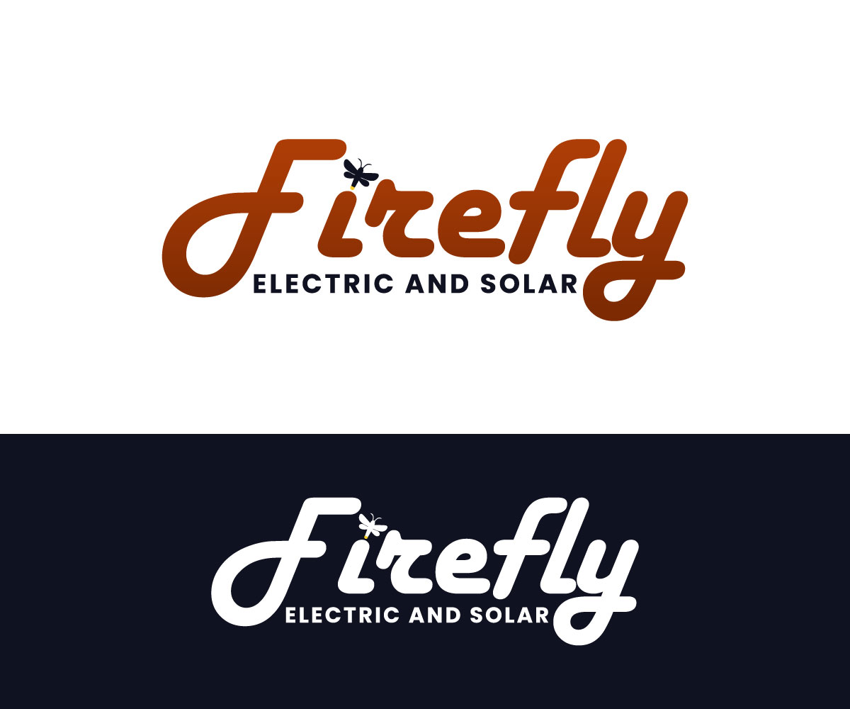 Logo Design by Shahriar H for Firefly Electric and Solar | Design #33523895