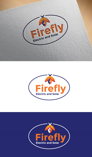 Logo Design by GTO  design for Firefly Electric and Solar | Design: #33527576
