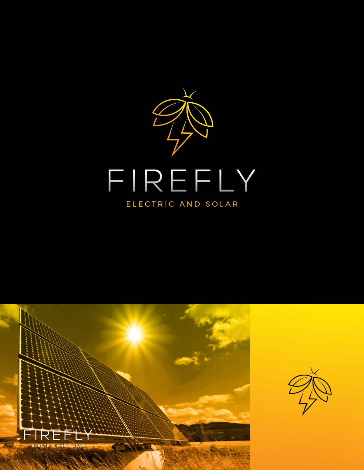 Diseño de Logo por apik. para Firefly Electric and Solar | Diseño #33525087
