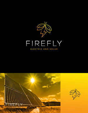 Logo Design by apik. for Firefly Electric and Solar | Design: #33525087