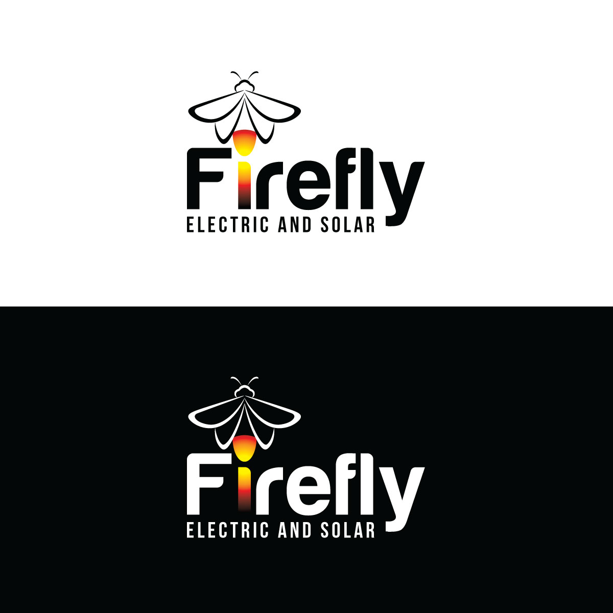 Logo Design by prodesigns99 for Firefly Electric and Solar | Design #33523647