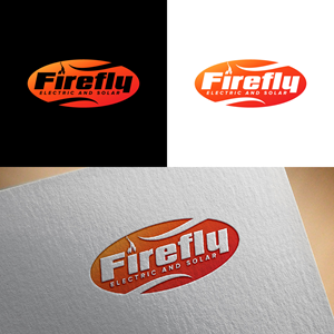 Logo Design by 4tech services for Firefly Electric and Solar | Design: #33525085
