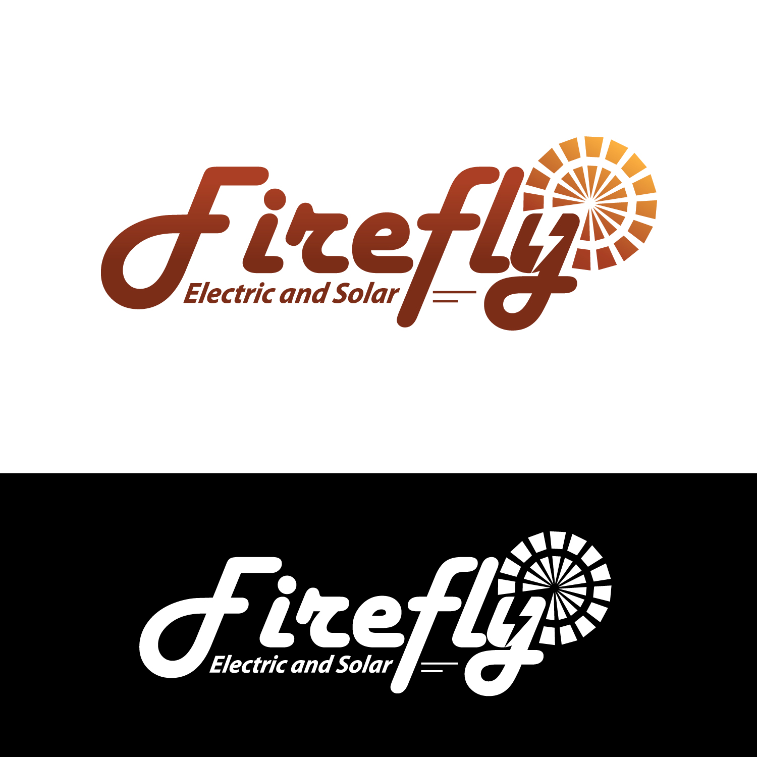 Logo Design by GODDREAMCREATION for Firefly Electric and Solar | Design #33526473