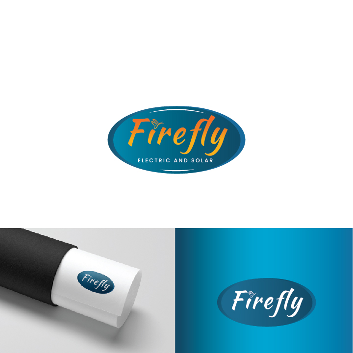 Logo Design by Maxo-Biz for Firefly Electric and Solar | Design #33552187