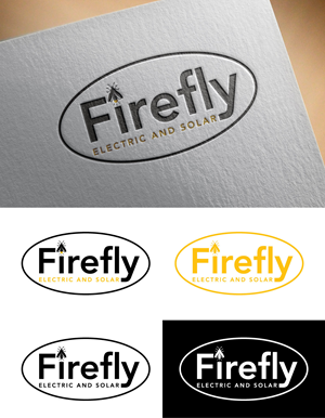 Logo Design by UN for Firefly Electric and Solar | Design: #33527109