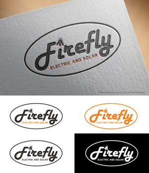 Logo Design by UN for Firefly Electric and Solar | Design: #33527403