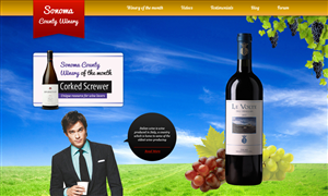 SonomaCountyWine.com | Diseño Web por Lauren