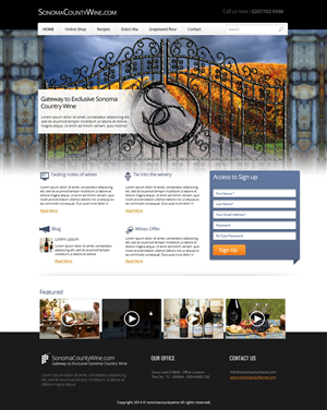 Web Design by OM for this project | Design: #3167784