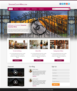 Web Design by OM for this project | Design: #3167789