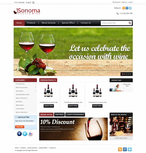 Web Design by OM for this project | Design: #3183520