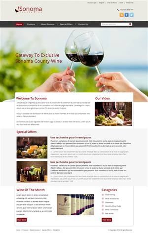 Web Design by OM for this project | Design: #3183524