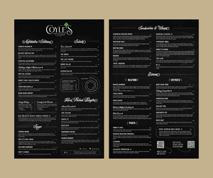 Menu Design by Lilie for this project | Design: #33539732