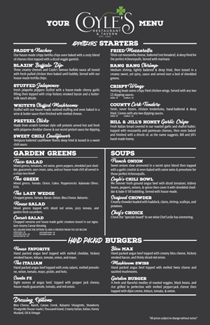 Menu Design by corartstudio for this project | Design: #33573237