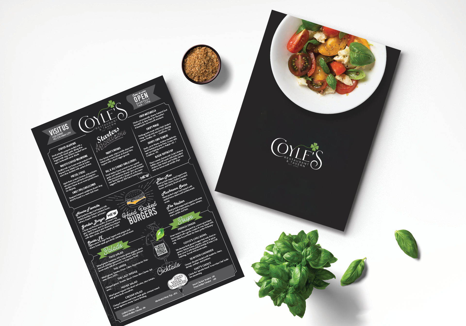 Menu Design by thulet for this project | Design: #33575003