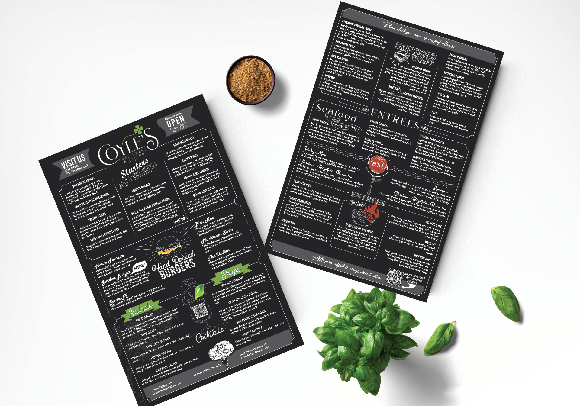 Menü-Design von thulet für dieses Projekt | Design #33593781